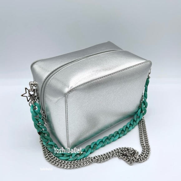 🆕 Givenchy Parfums Beauty Line Cosmetic Case to Convertible Crossbody Bag Purse - Picture 5 of 11